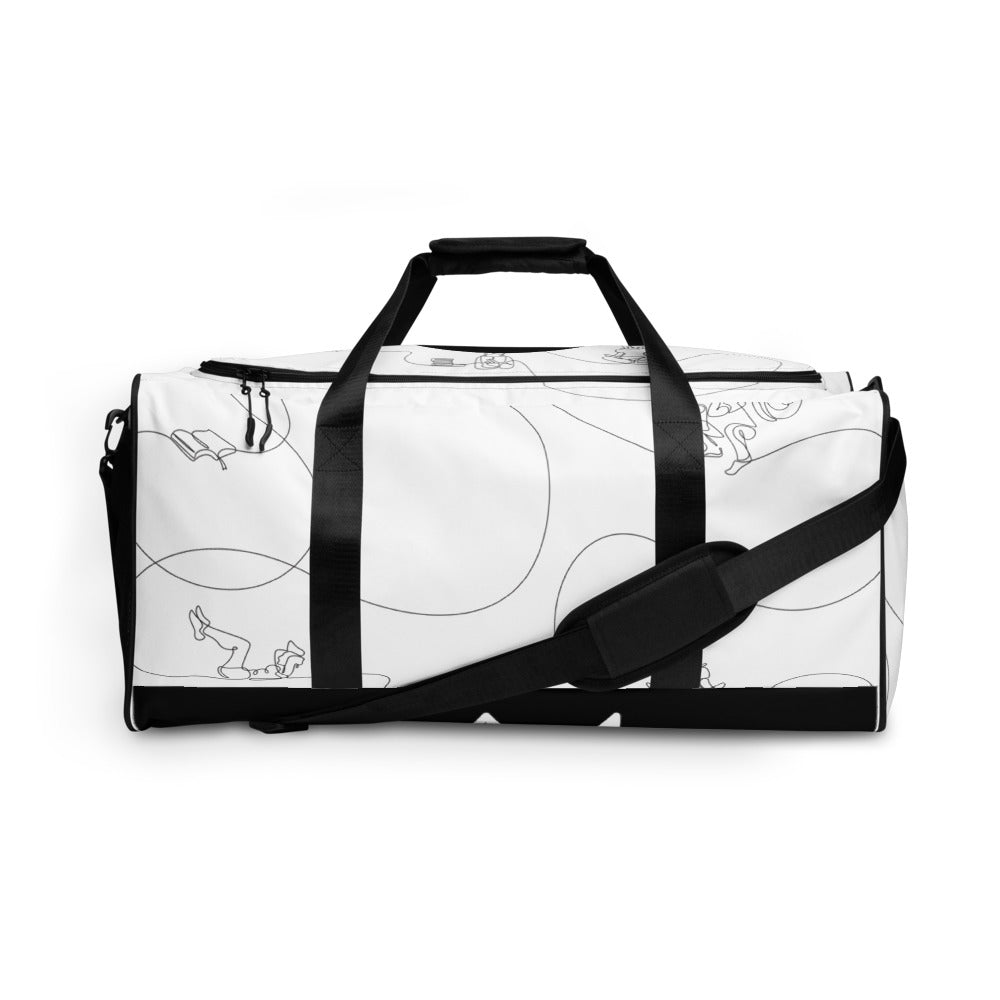 SELF CARE Gym Bag (WHT)