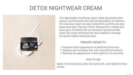 Detox Nightwear cream